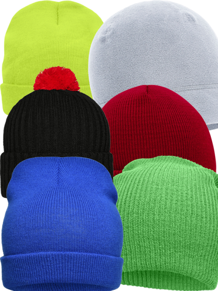 Beanies und Mützen